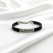 925 Sterling Silver Belt Men's Rope Bracelet